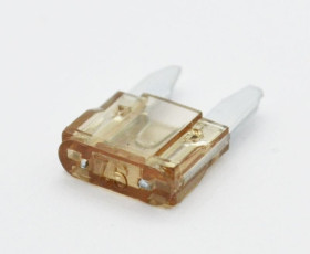 Bezpiecznik samochodowy nożowy 7,5A / 32V MINI (brązowy)