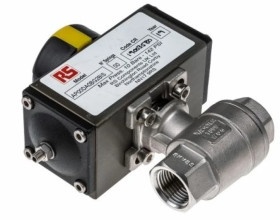 Zawór z pneumatycznym elementem wykonawczym RS PRO
