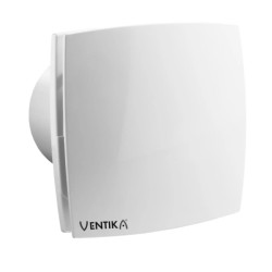 Wentylator wyciągowy fi 100 230V 14W 88m3 33dB z higrostatem i wyłącznikiem czasowym biały MODERN D100LDOH