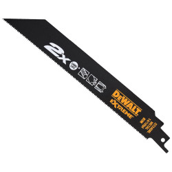 DEWALT DT2408L-QZ 2X Life Metal Reciprocating Blades 203mm Pack of 5