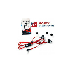 Słuchawki douszne B-11 RED z mikrofonem