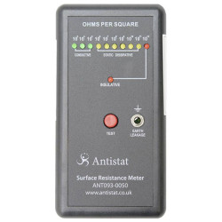 Antistat 093-0050 Surface Resistance Meter Accurate ESD Testing 9V