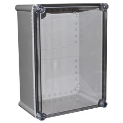 CamdenBoss CHDX7-224C X7 Series Polycarb Transparent Lid 380x280x180 IP66/67