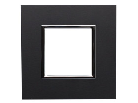 DANTE Ramka 1 pojedyncza onyx czarny 4590281 KOS