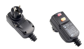 Różnicowka na gniazdko wtyczka ochronna z różnicówką przystawka kedu