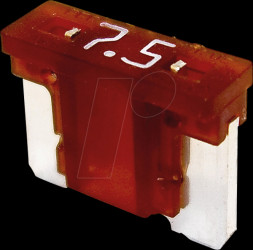 FLP7075 Automotive fuse, miniOTO Low Profile, 58 Vdc, 7.5 A