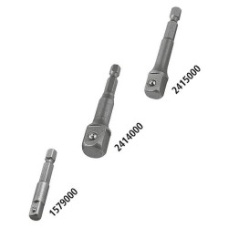 Wolfcraft 1579000 Adaptor For Sockets 6mm (1/4in.) x 50mm Shank 6mm