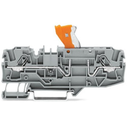 Listwa zaciskowa rozłączna WAGO poziomy: 1 8 → 20AWGSprężyna wciskana 22 (TOPJOB S)