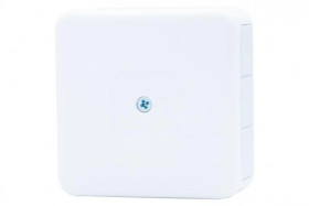 Puszka hermetyczna H55-S 85x85x37 IP55 12-wylotowa biała