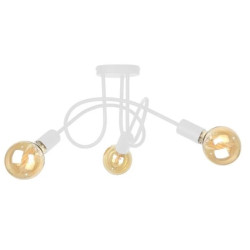 Lampa sufitowa nowoczesna 3xE27 RUMBA WHITE