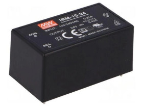 Przetwornica AC/DC 10, 08W 85-264VAC, 120-370VDC OUT 1 IRM-10-24