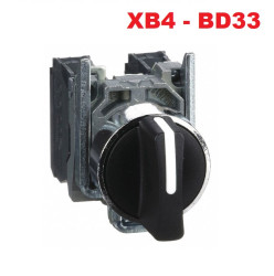 Przełącznik piórowy XB4BD33 / 3-poz. stabilny