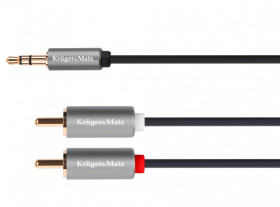 PRZEWOD JACK 2*RCA 3M KRUGER&MATZ BASIC