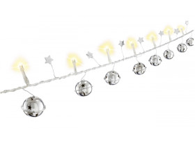 10 lampek LED Dzwoneczki