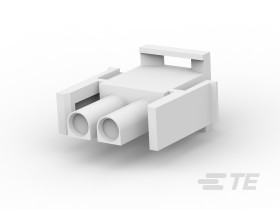 Wzmocnione złącze zasilania TE Connectivity 2-pinowe Montaż na kablu Proste