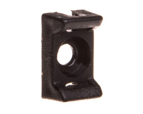 Podstawka montażowa do opasek 8,5x13,8mm czarna PMP-03-3-UV-100 25.233 /100szt./