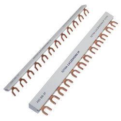 Szyna łączeniowa 3P 10mm2 54 moduły A19-BBM-3F