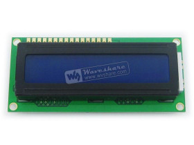 Waveshare LCD1602 (5V Blue Backlight)