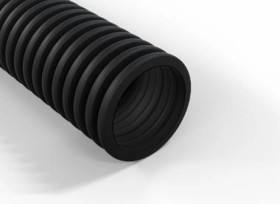 Rura karbowana dwuwarstwowa QRK 75/50 FLEX UV 75mm czarna 450N do przestrzeni otwartych – 020750005013