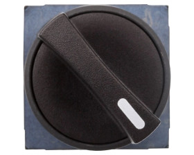 Przełącznik 2 położeniowy czarny 22mm 1Z 1R bez samopowrotu XB7ND25