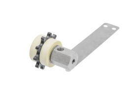 Koło łańcuchowe drabinkowe, 8 zębów, śr toczna: 66.37mm