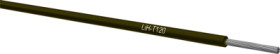 TPE-E-switching strand, halogen free, LiH-T120, 0.5 mm², 64 x 0.1 mm, black, outer Ø 1.5 mm, 065005009