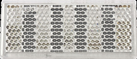 763411 Trailer - reflector, rectangular, self-adhesive, white