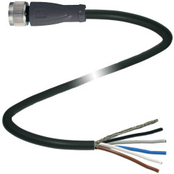 Pepperl&#x2B;Fuchs 240004-100028 Sensor/Actuator Connector 5m 5-Pin RJ