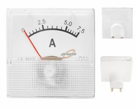 AMPEROMIERZ PANELOWY 7.5A KWADRATOWY MINI