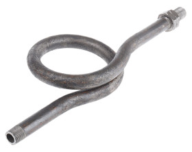 Carbon steel ring syphon,3/8in BSP