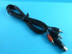 4xWT.RCA-&gt;1xWT.DIN-5 1,5mb KP-150/2A