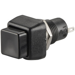 TruComponents 781940 Pushbutton ,Panel Mount,Off/(On),SPST-NO,Solder