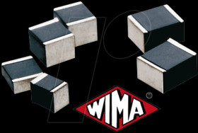 SMDTD02220QA00KP00 SMD film capacitor 2220, 22 nF, 10%, 100 V, PET, 5.7x5.1x3.5mm