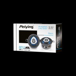 Głośniki samochodowe PY-AQ352C 87mm 60W / PYAQ352