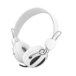 Słuchawki nauszne LTC54 białe 3,5mm LXLTC54