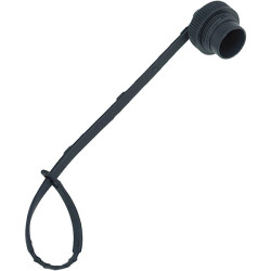 Binder 08 1078 000 000 Protection Cap with 125mm Strap for Female Cable Mount