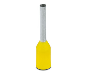 Końcówka tulejkowa 0.25mm² długość 6mm Żółty średnica 0.8mm Izolowane Phoenix Contact