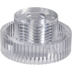 Kash 11S016 Knurled Nut Transparent M4 16MM 1 piece