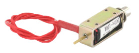Elektromagnes liniowy 24 V DC 3mm Funkcja Push Pull siła utrzymująca: 0.4N