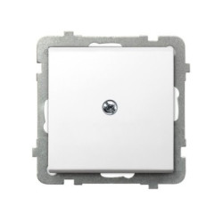 SONATA biały Z-1R/m/00 Zaślepka OSPEL