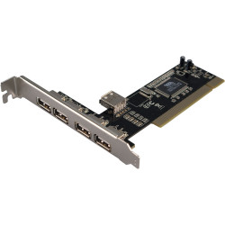 LogiLink&#xAE; PC0028 PCI Interface Card USB 2.0 4&#x2B;1x