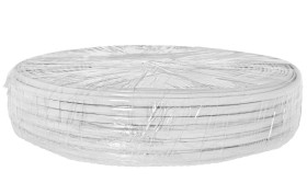 Przewód telefoniczny 4C, biały Cu*7