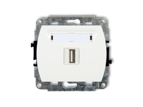 TREND Gniazdo USB-AA 3.0 biały GUSB-5 KARLIK