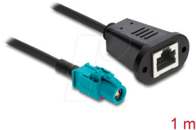 90700 HF cable, HSD Z socket to RJ45 socket