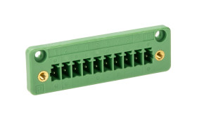 Złącze PCB 10 -pinowe raster 3.81mm Montaż na panelu Męski Phoenix Contact