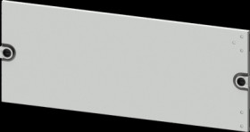 Aperture, rectangular, sheet steel, (W x H x D) 600 x 200 x 10 mm, light gray, 8PQ2020-6BA01