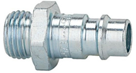 Nipple, L 38 mm, 35 bar, steel, galvanized, for jacks, 107549