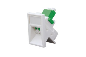 Złącze światłowodowe LCJeden tryb APC Duplex