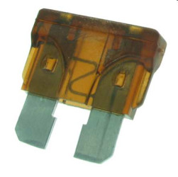 Bezpiecznik samochodowy 7.5A c.brązowy