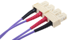 Kabel światłowodowy długość: 1m Z zakończeniem złącze B<B>: SC złącze A: SC średnica: 50/125μm Wielomodowy